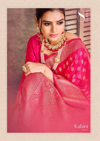 Kabini Vol 1 By Aura Banarasi Silk Saree Collection